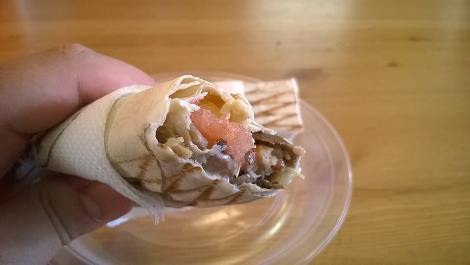 Tavuk döner dürüm